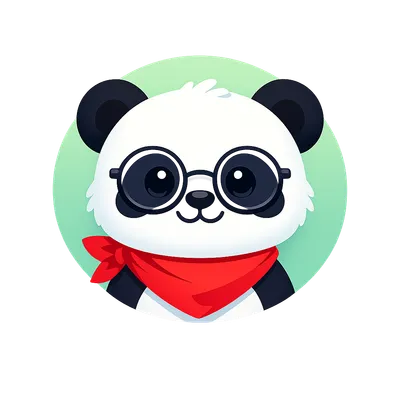 Cartoon style avatar of a penguin head, minimal flat icon with high contrast, no outlines.